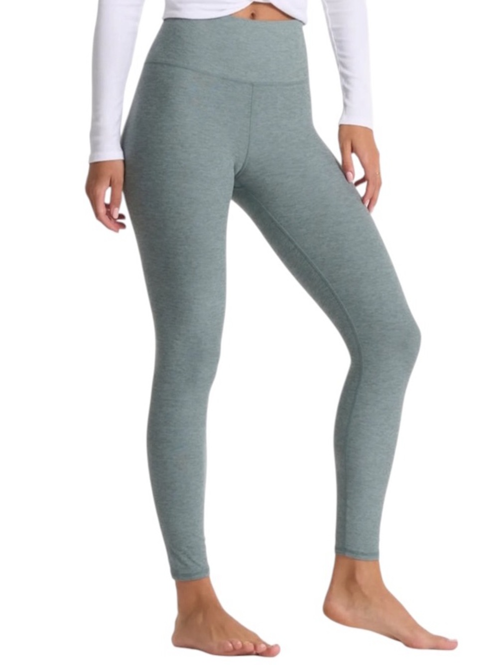 Vuori Women’s Clean Elevation Leggings Stormy Heather S NWOT